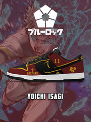 Yoichi Isagi V.2 Custom Court-Low Sneakers