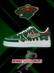 Minnesota Hockey V.2 Custom Air-Style Sneakers